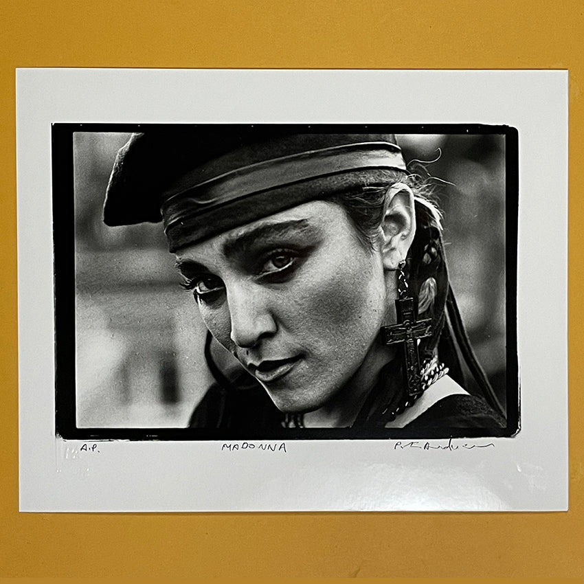 MADONNA 9 1/2"X12" Silver Gelatin type Print