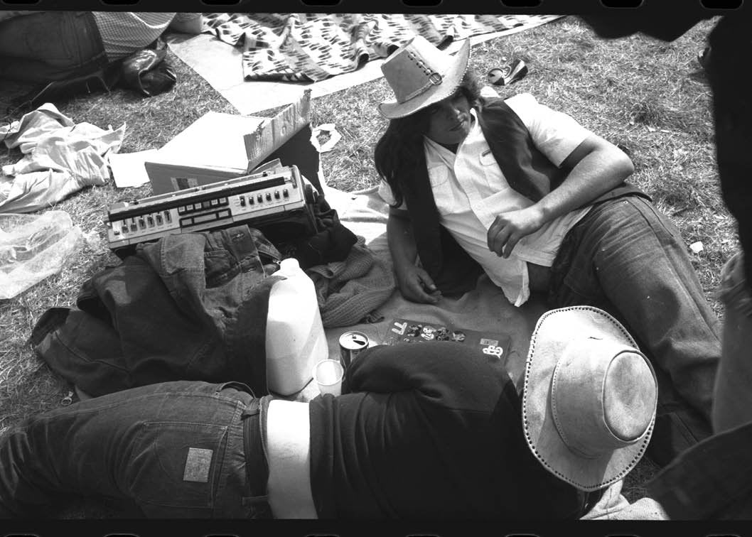 PETER ANDERSON Glastonbury 1981