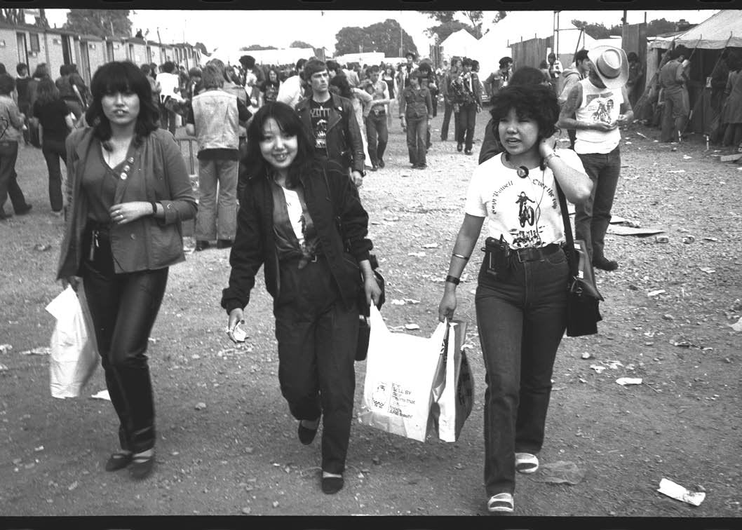 PETER ANDERSON Glastonbury 1981