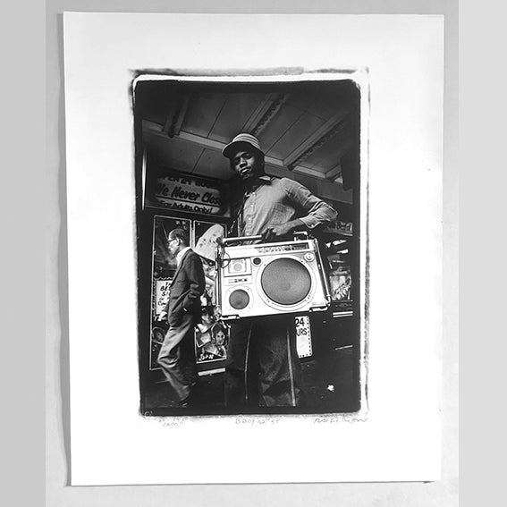 B Boy 42nd St NYC 1980